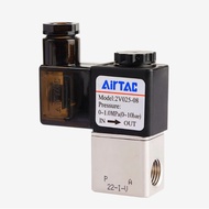 AirTac Solenoid Valve Pneumatic Control Valve 2V025-08 2V025-06 2V130-10 2V130-15 2V250-20 2V250-25 