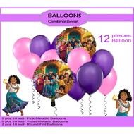 12pcs. ENCANTO BALLOON SETS FOR BIRTHDAY DECORATION