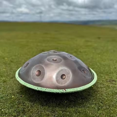 High-end 16 Tone Handpan 12+4 Notes D Kurd 432 Hz 440Hz Stainless Steel Handpan With Free Bag Handpa