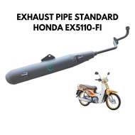 EXHAUST PIPE STANDARD EKZOS PIPE EZOS PIPE MUFFLER PIPE HONDA EX5 FI 110 EX5 110 FI