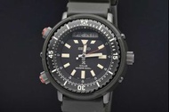 SEIKO精工 SBEQ009 PROSPEX 潛水系列 Scuba Arnold 男士腕錶 SS/Rubber Solar 石英 H851 Digiana 錶盤