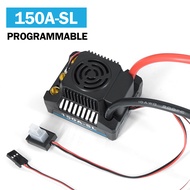 120A แพลทินัม150A 2-4S กันน้ำ Burshless ESC กับ5.8V-6.1V/3A BEC สำหรับ1/10 1/12 1/14รถ RC ของเล่นโมเ