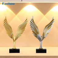 [Koolsoo] Eagle Statue Centerpiece Collectible Tabletop Ornament for Home Office Shelf