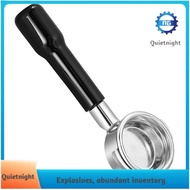 [Quietnight]58mm Bottomless Portafilter 2 Ear Espresso Portafilter with Filter Basket Replacement Pa
