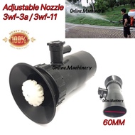 3wf-3A Nozzle Adjustable 60MM Kasei 3wf-11 3wf-3 v1800 Mesin Sembur Rancun Mist Blower Ogawa Spare P
