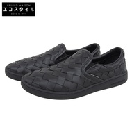 Bottega Veneta Sawyer 運動鞋，編織皮革套腳鞋，男款，黑色，41號（二手）