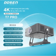 Dosen Pro Projector T7 Pro Full HD 1080P mini Android 13 WiFi 2,4/5G Bluetooth Connect phone laptop 