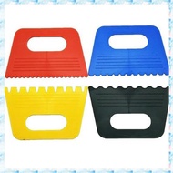 [R Q M U] Professional Art Scrape Tool Set-4 Colors for DIY Painting, Plaster Work& Textured Effects