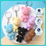 Cute Bearbrick Bearbrick Bear Key Chain Motorcycle Car Keychains Durable And Beautiful