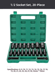 HAOHE | Electric Screwdriver Compatible Extended Socket Heads 8-34mm