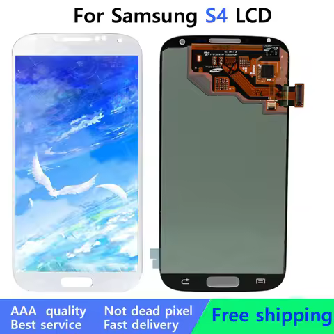 Tested S4 LCD Display For Samsung S4 I9500 LCD Screen Touch Digitizer Assembly for Samsung i9500 Scr