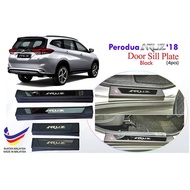 Perodua Aruz Door Sill Plate / Door Side Step with LED &amp; without LED