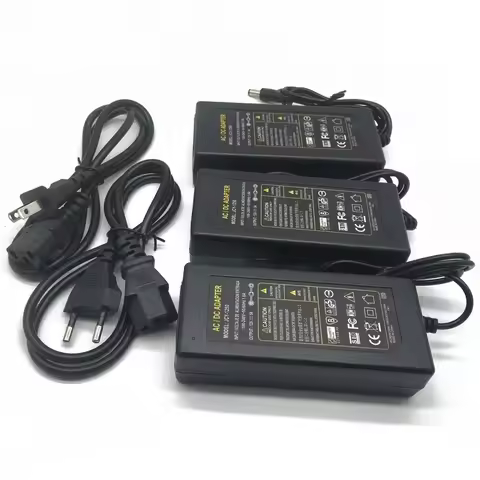 EU/US AC 100-240V To DC 5V 5A 6A 8A 10A Power Supply Adapter Driver Switch For 3528 530 5050 led Str
