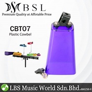 BSL CBT07 7 Inch Plastic Cowbell Percussion with Stand Mount (CBT 07)