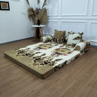 Sofa Bed Kasur Lipat Termurah  Ukuran 80 x 180 x 7 cm / Sofabed Kasur Lipat Motif Gc Sultan Terlaris / Sofa Bed Kasur Lipat Kursi Duduk Busa Super / Sofa Bed Kasur Lipat Karakter Minimalis Ruang Tamu Sofabed Sofa Bad