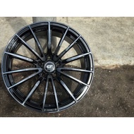 New Car Sport Rim Flow Forming 8.7KG CT PREMIUM WHEELS CTW-45FF 18x8.5J 5x113 ET40 BMF/Black Lacquer