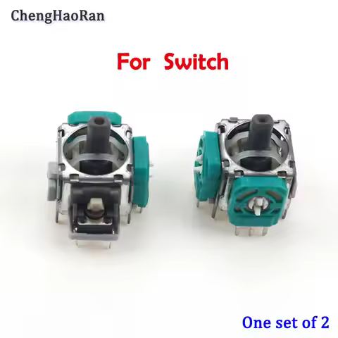 ChengHaoRan 2pcs For Switch pro handle original 3D joystick NS PRO manipulation remote pole 3D remot