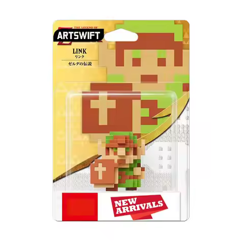 ARTSWIFT Store 8-Bit Link 30th Anniversary Series Figurine Original Asian Version Region Free Brand 