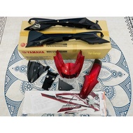 100% Original HLY Coverset Rxz Catalyzer Maroon Hitam (DRMK ) With Sticker Stripe Graphic