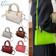 KIMI-Crossbody Bag Simple Women Artificial Leather Braided Durability Fashionable
