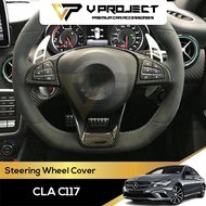 Mercedes Benz CLA C117 CLA180 CLA200 CLA250 Car Steering Wheel Switch Panel Cover Sticker Trim V Pro