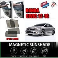 HONDA CIVIC 12-15 MAGNETIC SUNSHADE
