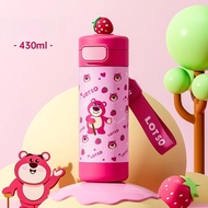 Disney แก้วน้ำอุ่นสำหรับเด็ก แก้วน้ำสแตนเลสเกรดอาหาร 316 สำหรับเด็กชายและเด็กหญิง วัสดุ 316 สแตนเลส