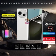 Anti-scratch jelly Hydrogel spy privacy glossy Sharp AQUOS R9 R9 PRO Screen Protector