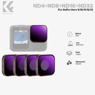 KNF Concept Filter ND4 ND8 ND16 ND32 for Gopro Hero 13 / 12 / 11 / 10 / 9 Filter K&F Concept