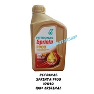 100% ORIGINAL PETRONAS SPRINTA F100 SAE 40 F900 SEMI FULLY SYNTHETIC 4T ENGINE OIL MINYAK HITAM