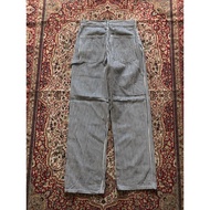 Workroom pants japan hickory carpenter work pants Vintage Hickory Vintage carpenter HI155