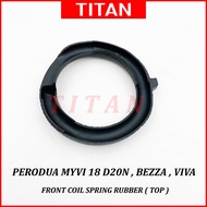 (1pc) Front Coil Spring Rubber Top 48157-Bz060 Perodua Myvi 18'' D20n Bezza Viva
