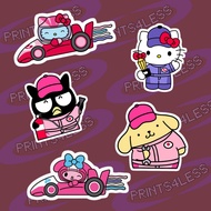 F1 Academy x Sanrio Stickers