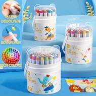 [Urban Living ID] KUAILIWEN Silky Crayon Washable 48 Colors Washable Crayons Safe for Children