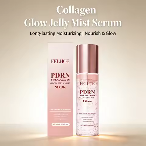 Jelly Mist Serum Collagen Brightening Essence Spray Facial Moisturizing Soothing Delicate Skin Impro