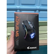 全新僅拆封技嘉GIGABYTE AORUS M5系列電競滑鼠（僅拆封）限陳羽雯下單