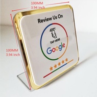 【Top-Rated Product】 Google Review Sign With Nfc Scan Code Social Media Signs Google Review For Your