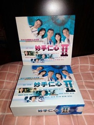 絕對新淨(平售$)+包平郵 (不另再折) 全套 TVB 妙手仁心 ll 港版vcd (可payme/滙豐/中銀) whatspp 96509051 (屯門區或各區港鐵站面交)