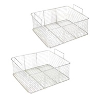 [szluzhen3gv] Frying Drain Basket Stainless Steel Fry Basket for Chefs Dining Room Kitchen