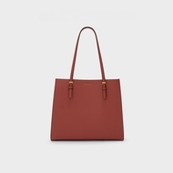 CHARLES & KElTH CK2-30782357 กระเป๋าโท้ทสปริงพร็อพ