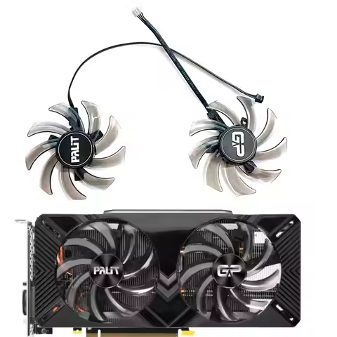 85MM 4PIN GA91S2U FDC10H12S9-C GPU Fan for Palit GTX1660 1660 Super 1660TI RTX2060 2070 Graphics Car
