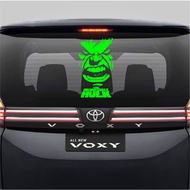 Hulk sticker Car sticker cutting sticker the incredible hulk Car Glass Cool Quality