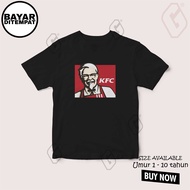 KFC snack children's clothes KFC children's t-shirt/s KFC fried chicken snack clothes/s