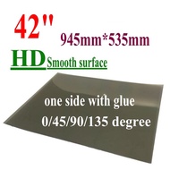1pcs 42 inch 945*535mm Smooth surface 0 45 90 135 Degree 42'' Polarizer Lcd monitor Polarizer polari
