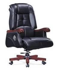【E-xin】滿額免運 640-3 大型牛皮辦公椅 電腦椅 主管椅 皮椅 人體工學椅 會客椅 辦公椅 活動椅 造型椅 椅