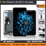 LCD For iPhon X XS XR 11 Pro Max Display Touch Screen Digitizer Assembly No Dead Pixel Replacement P