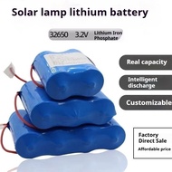 【Large capacity】(COD)/Baterai lithium surya/Solar lithium battery太阳能灯通用电池3.2v锂电池大容量LED灯电池户外灯电池32650电