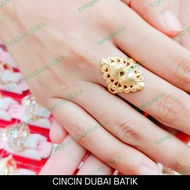 cincin dubai batik 8k 9k 420 375 emas asli arab india