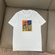 GIVENCHY/GIVENCHY 2026 Round Neck Short-Sleeved T-Shirt Couple Style Men Style Original Design High-