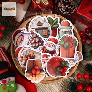 Christmas sticker package Christmas party decoration gift sticker water cup computer suitcase waterproof sticker